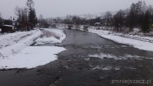 Biały Dunajec zimą