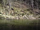 Rzeka Bóbr po roztopach.